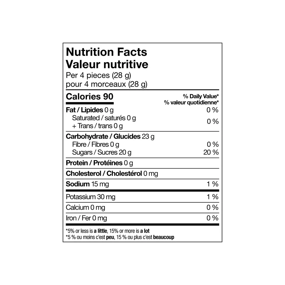 Xact | Green Apple Energy Minis (250g Pouch