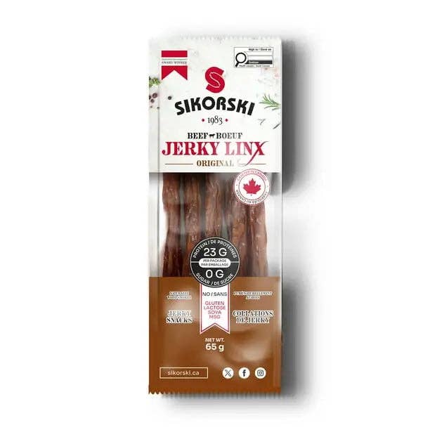 Sikorski Beef Original Jerky LinX (65g)