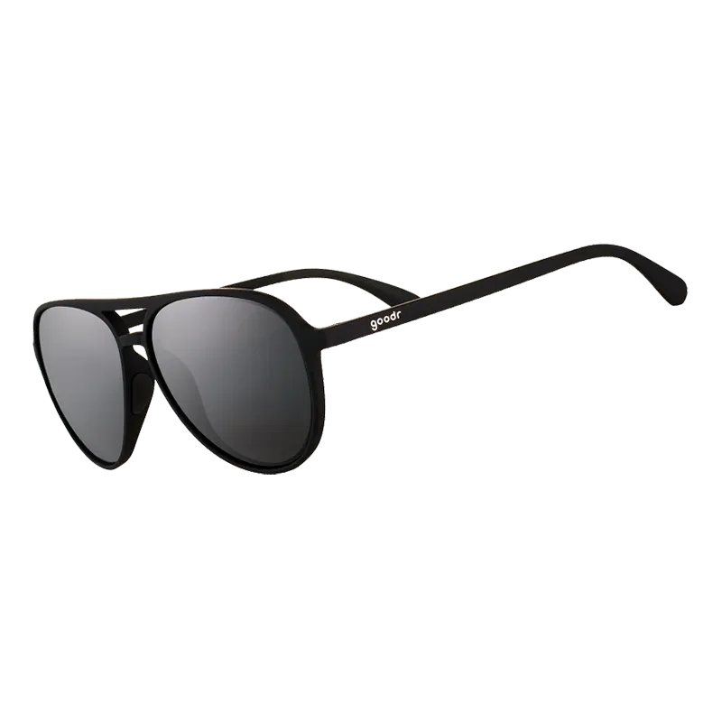 Goodr Mach G Sunglasses — "Operation: Blackout"
