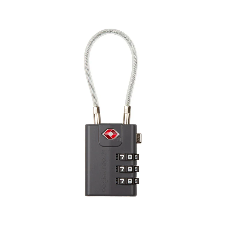 Cable TSA Lock Black