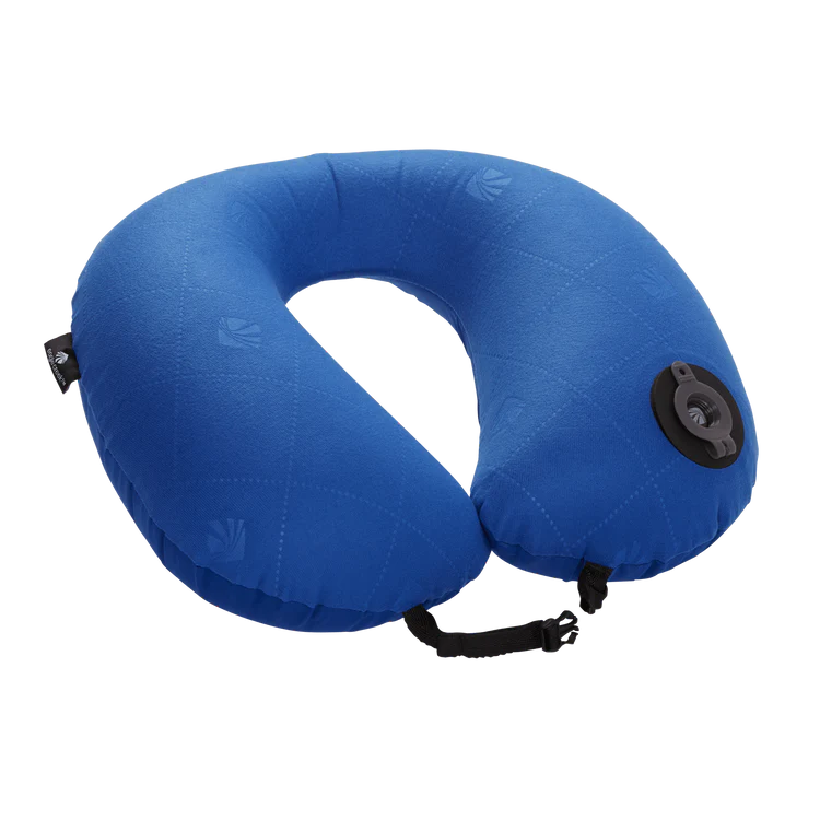 Exhale Neck Travel Pillow Blue