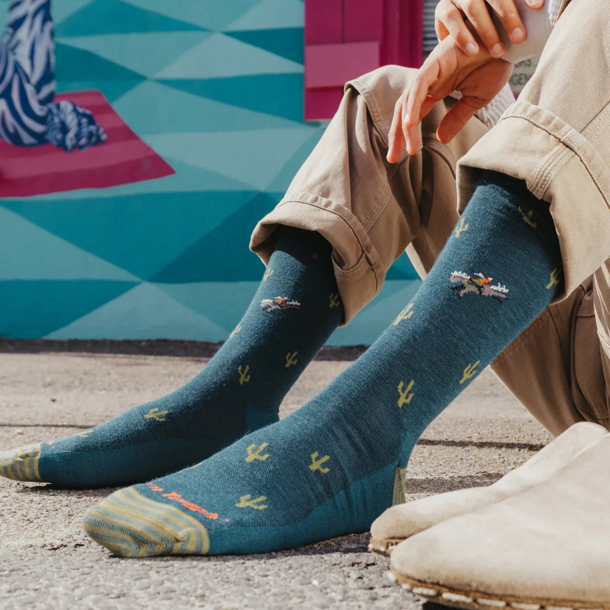 Darn Tough Men's Wool'D Wool'D West Crew Socks 6132