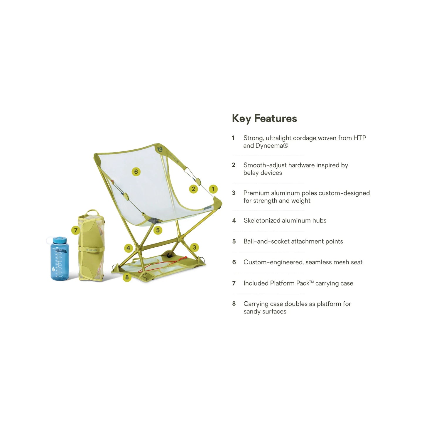 NEMO | Moonlite Elite Reclining Backpacking Chair