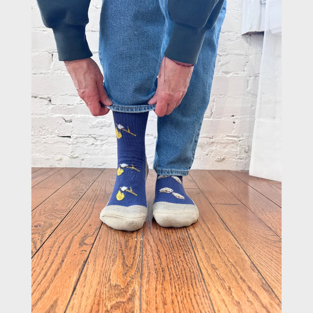 Friday Sock Co. Women's Camping S'mores Merino Wool Socks