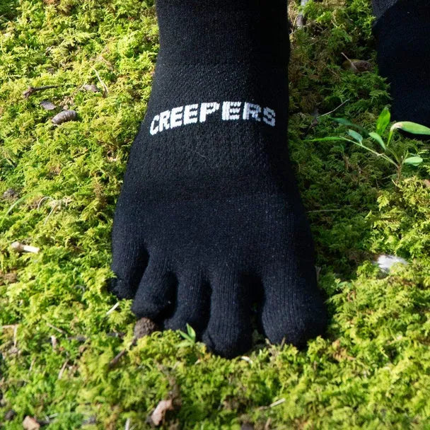 Creepers | Over-the-Calf Merino Toe Socks