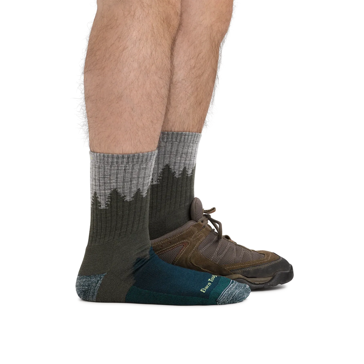 Darn Tough Men's 1974 Number 2 Micro Crew Midweight Hiking Socks