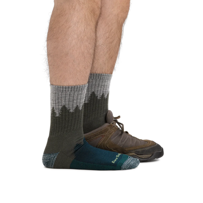 Darn Tough Men's 1974 Number 2 Micro Crew Midweight Hiking Socks