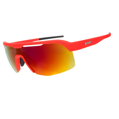 Goodr Bolt G Sunglasses - Dante's Shin Splint Inferno