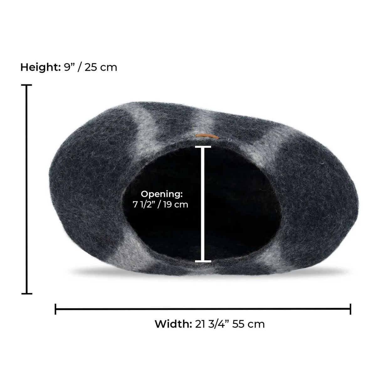 Betterfelt Natural Wool Cat Cave