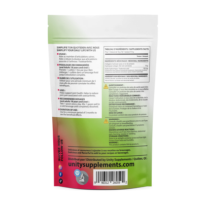 Unity Supplements Marine Collagen and Hyaluronic Acid