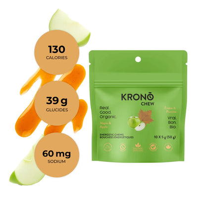 Krono Organic Energy Chews - Natural Quick-Release Fuel