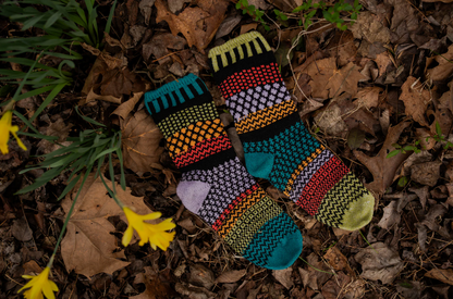 Solmate Adult Crew Artichoke Recycled Cotton Socks