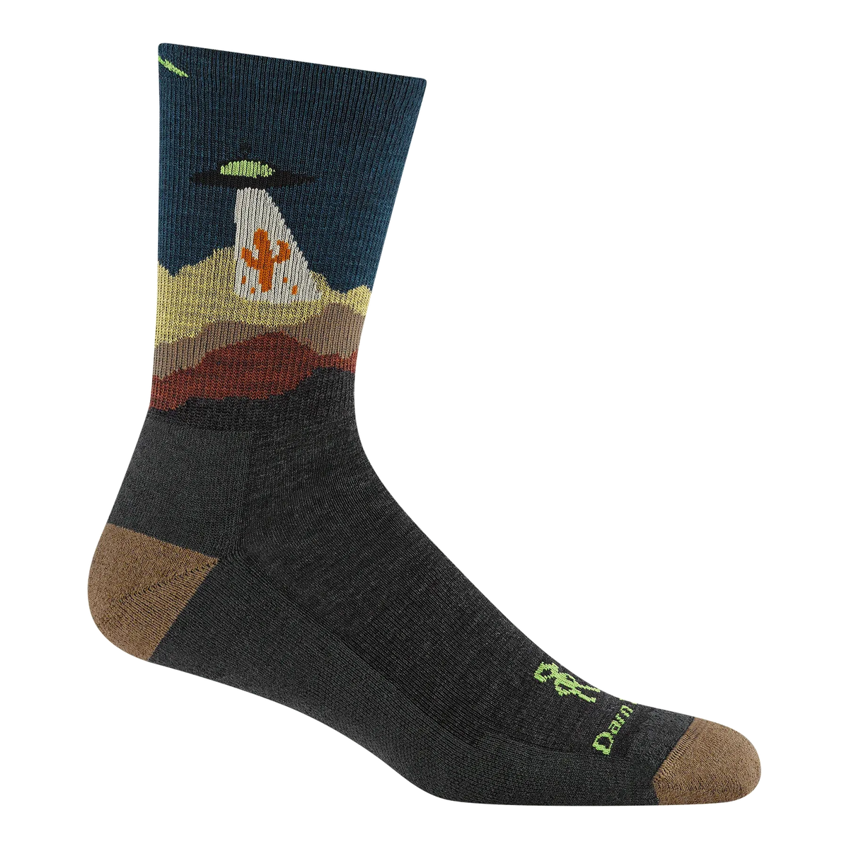 Darn Tough Men's Spaced Out Micro Crew 5051 Hiking Socks
