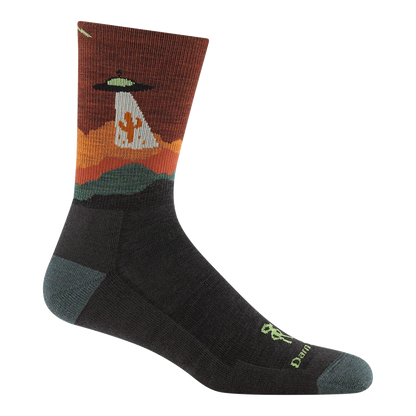 Darn Tough Men's Spaced Out Micro Crew 5051 Hiking Socks