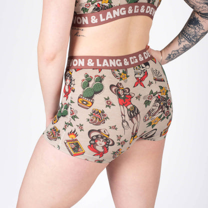 Devon & Lang Women's Bria 2.5" Boyshort - Vintage Outlaw