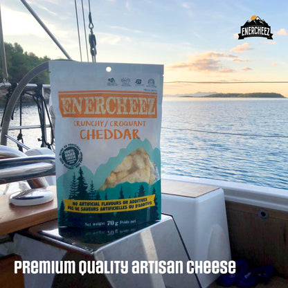 Enercheez | High Protein Cheddar Cheese Snack