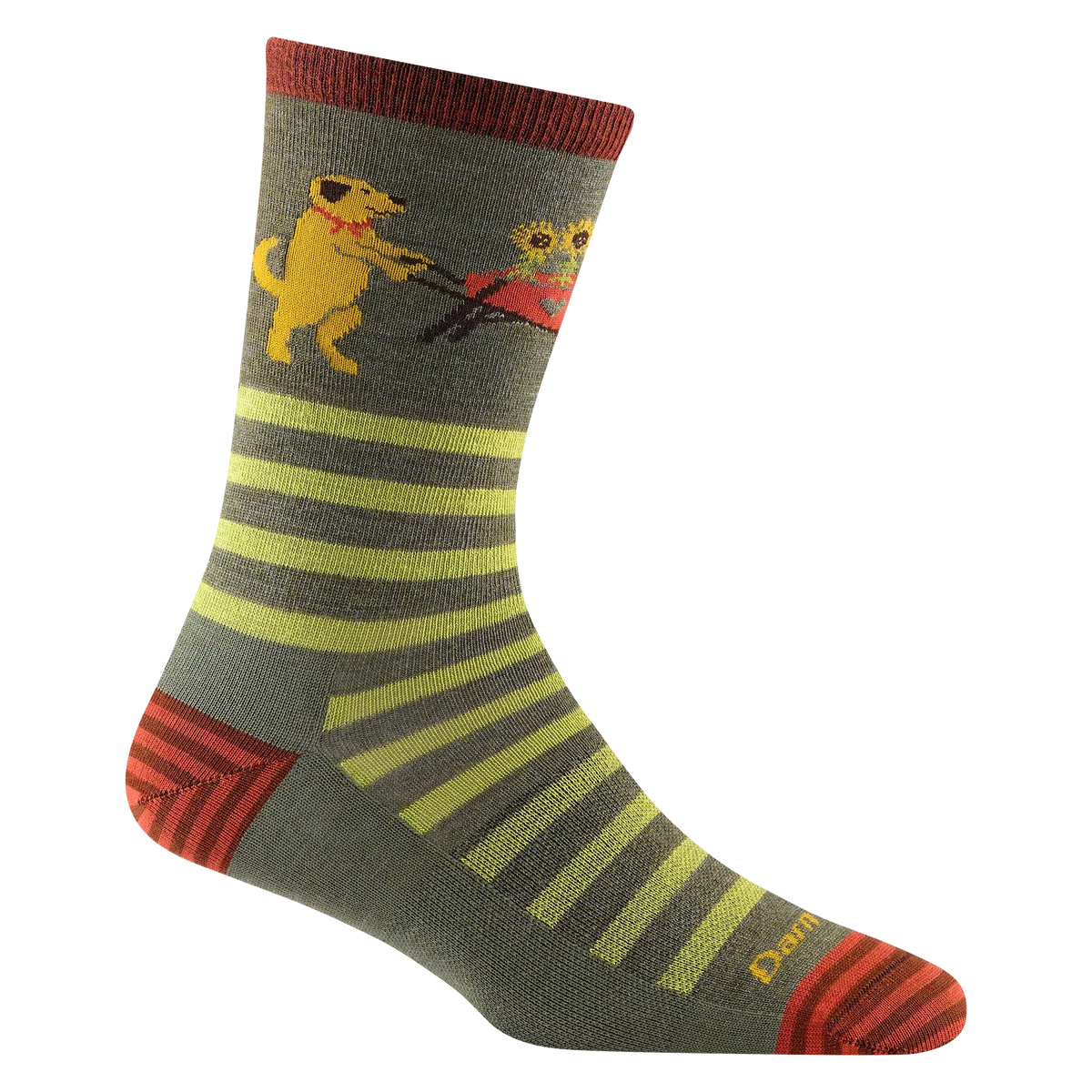 Darn Tough Women's Animal Haus Crew Lightweight Lifestyle Socks