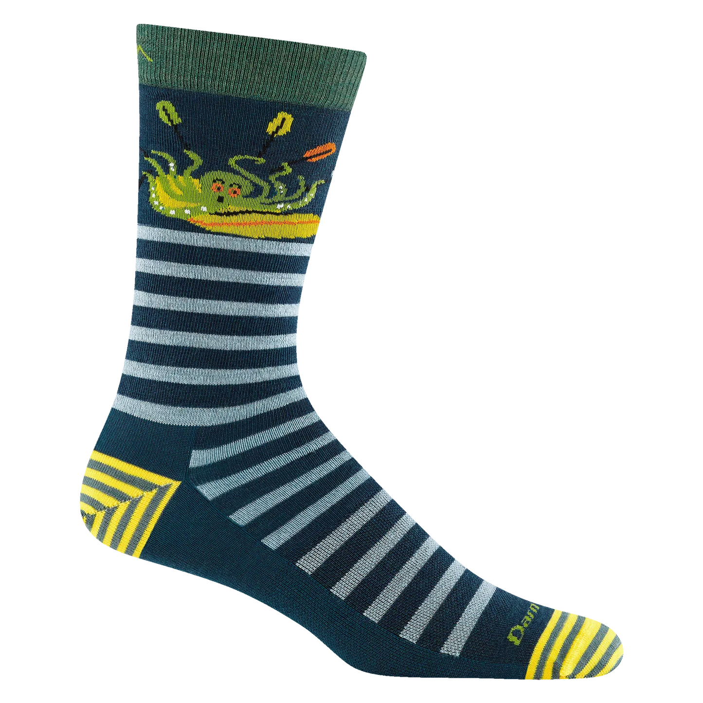Animal Haus Crew Socks Lightweight 6066 Dark Teal