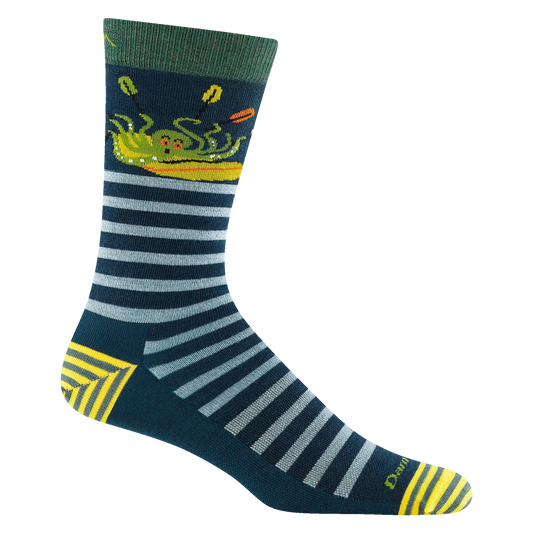 Animal Haus Crew Socks Lightweight 6066 Dark Teal