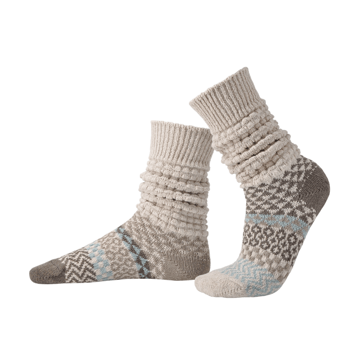 Solmate Adult Fusion Slouch Socks – Seashell