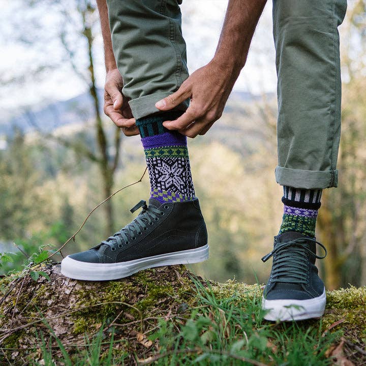 Solmate Adult Crew Balsam Recycled Cotton Socks