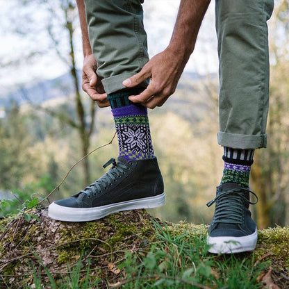 Solmate Adult Crew Balsam Recycled Cotton Socks