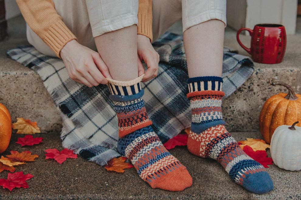 Solmate Nutmeg Crew Socks
