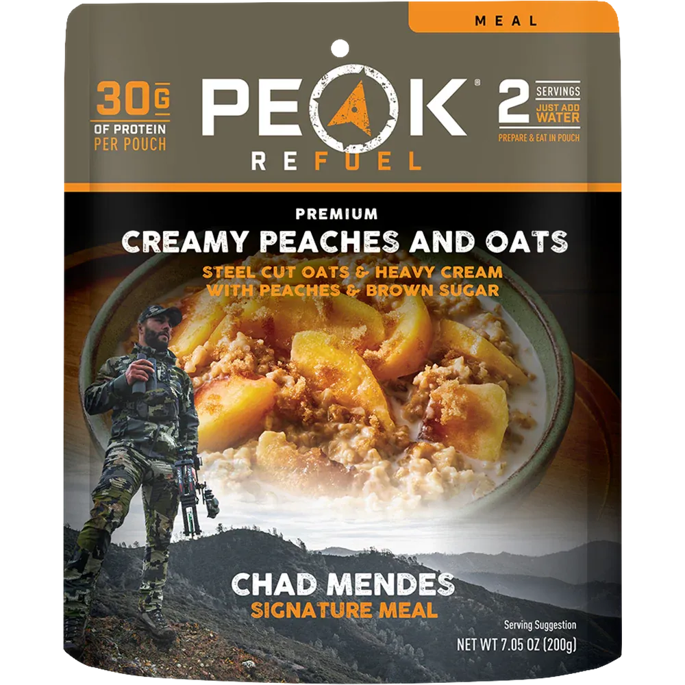 Peak Refuel | Creamy Peaches and Oats Trail Breakfast