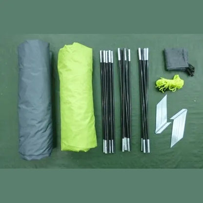Hotcore Discovery 4 - Family Camping Tent - Large Vestibule