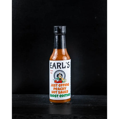 Earl's Just Effing Peachy Hot Sauce - Ghost Edition