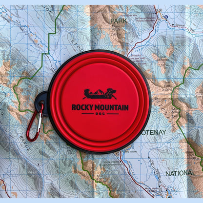 Rocky Mountain Dog Collapsible Trail Bowl