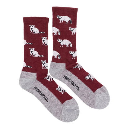 Raccoon Merino Wool Sock's Men's 7-12