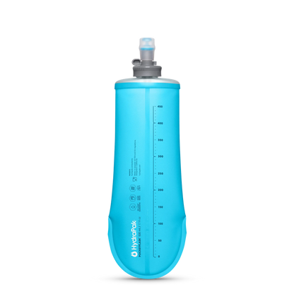 HydraPak PocketFlask 500ml - Ultra-Low Profile Soft Flask - Locking Cap