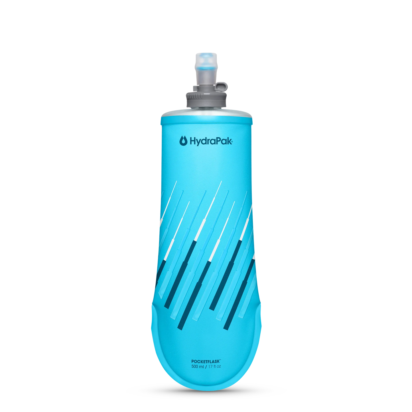 HydraPak PocketFlask 500ml - Ultra-Low Profile Soft Flask - Locking Cap