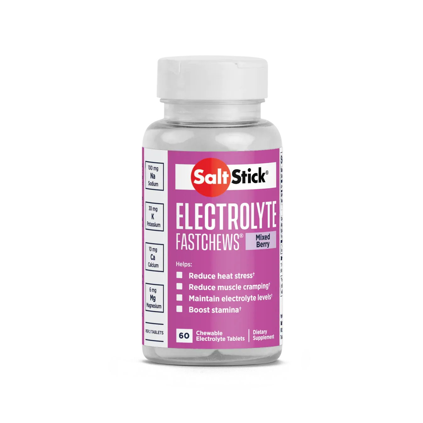 SaltStick | Mixed Berry Electrolyte FastChews (60 Count)