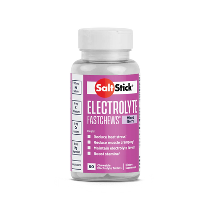 SaltStick | Mixed Berry Electrolyte FastChews (60 Count)