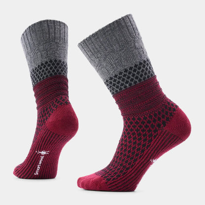 Smartwool Women's Everyday Cozy Popcorn Cable Crew Socks