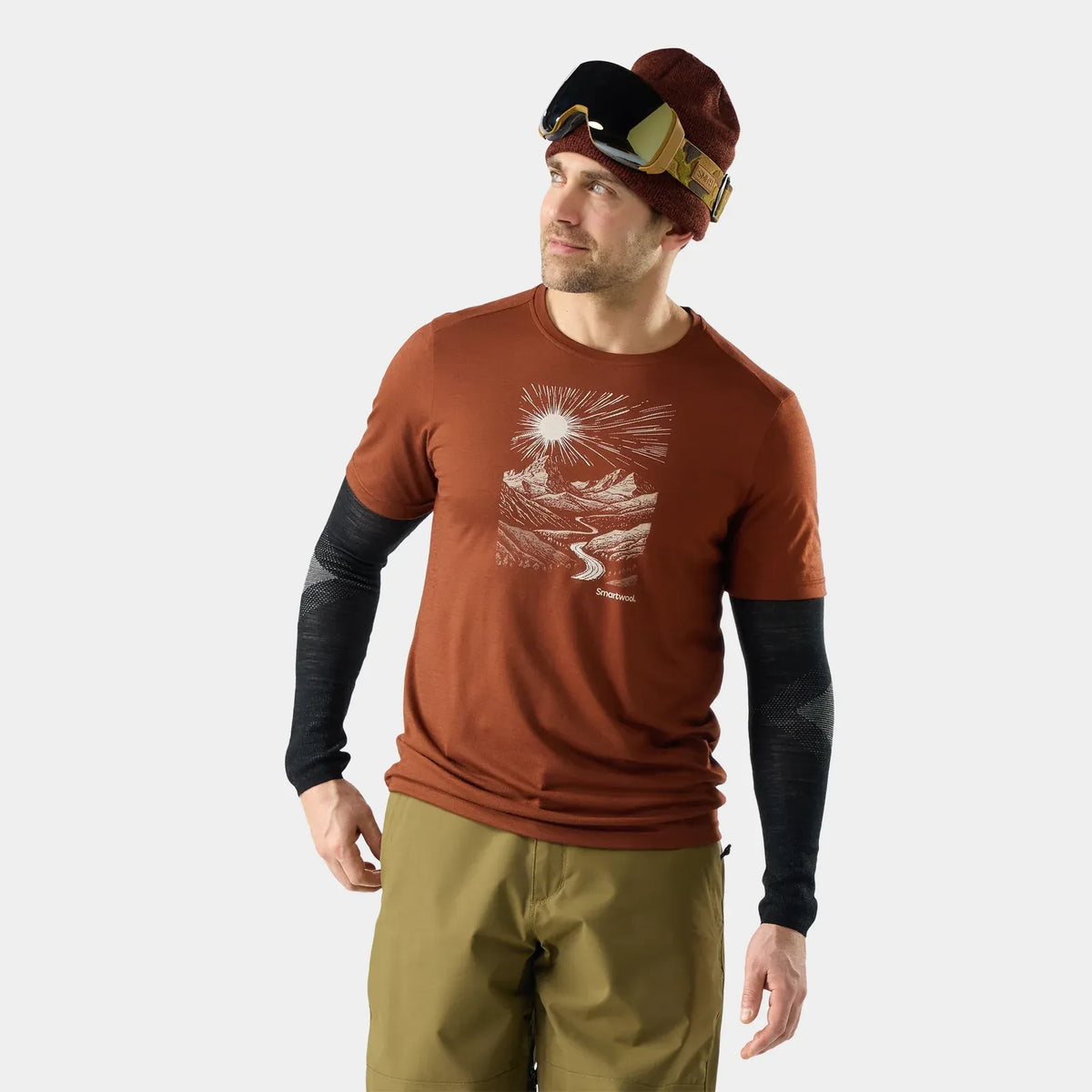 Smartwool Men's Wander Valley Active Short Sleeve Tee