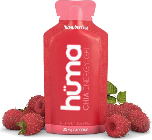 Hüma Raspberry Caffeinated Energy Gel