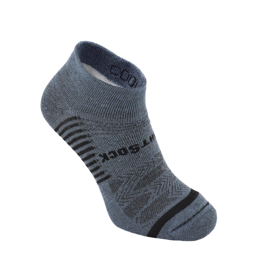 Coolmesh II Lo Quarter Sock Pebble Grey