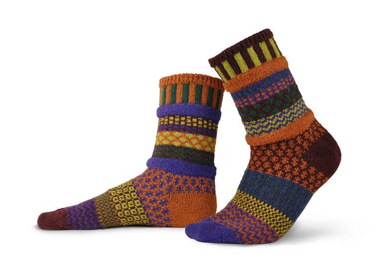 Fall Foliage Crew Socks