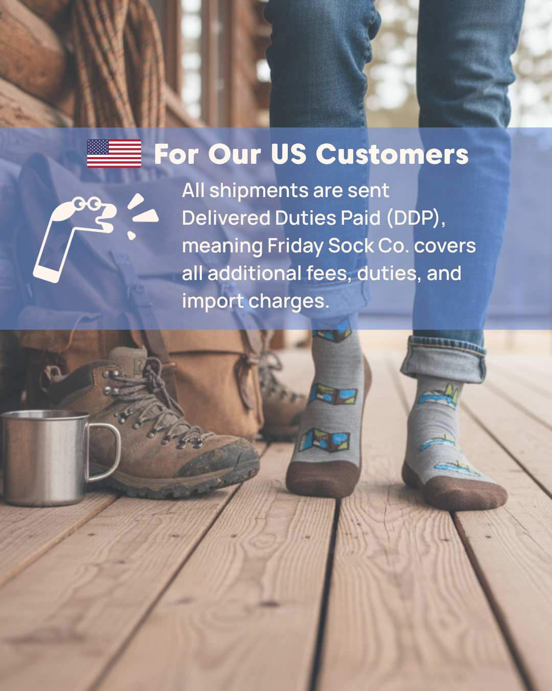 Friday Sock Co. Women's Chickadee & Magpie Merino Wool Socks