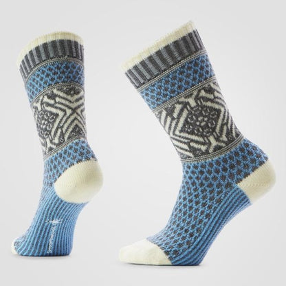Everyday Cozy Popcorn Snowflake Crew Sock