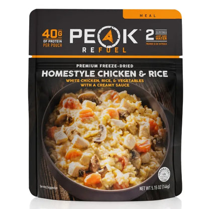 Peak Refuel Homestyle Chicken & Rice - High-Energy Trail Meal