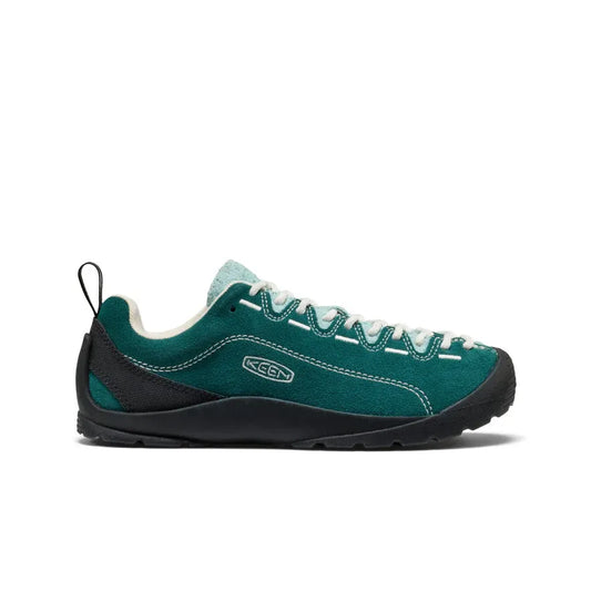 KEEN Women's Jasper climbing-inspired suede outdoor sneaker with protective toe bumper.