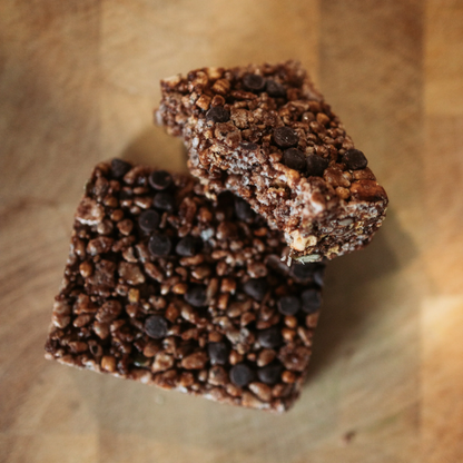 Crispy rice squares Pretzel & Chocolate