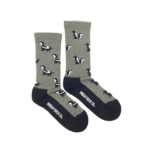 Skunk Merino Wool Socks Women's 5-10