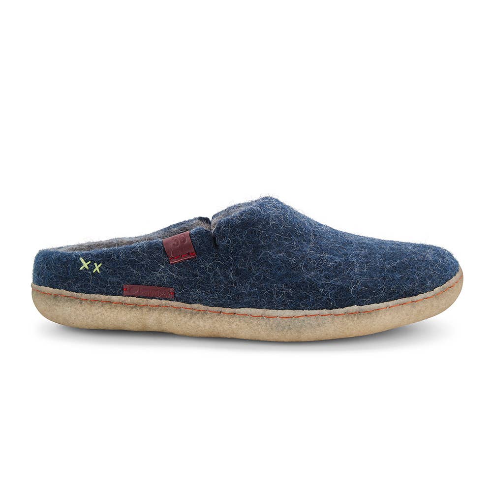 Betterfelt Classic Slipper with Natural Rubber Sole