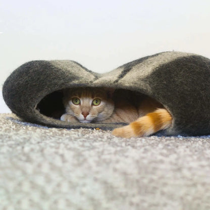 Betterfelt Natural Wool Cat Cave