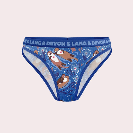 Devon & Lang Women's Katrina French Bikini - Otters